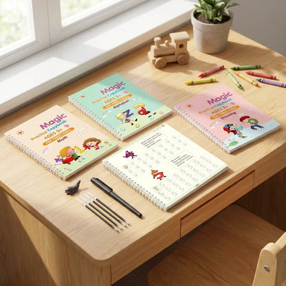 Junior Genius™ Reusable Notebooks: Guided Practice for Kids